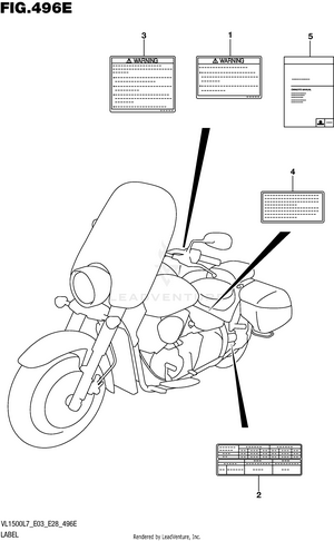 Label (vl1500tl7 E03) Schematic