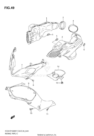 Intake Pipe Schematic