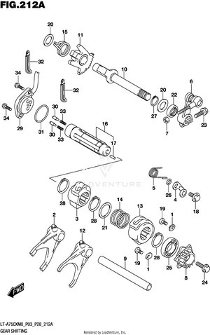 Gear Shifting Schematic