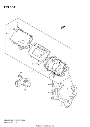 Speedometer (model L0) Schematic