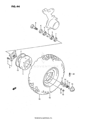 Front Wheel Schematic