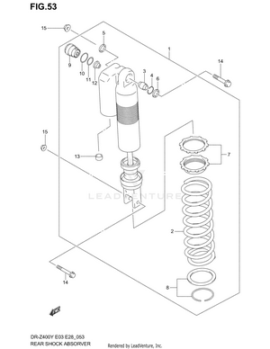 Rear Shock Absorber Schematic
