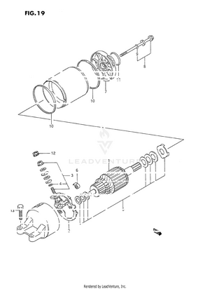 Starting Motor Schematic