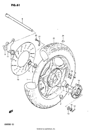 Rear Wheel Schematic