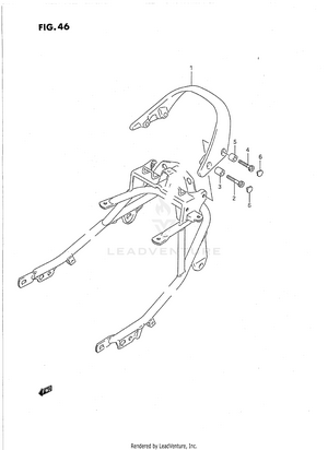 Pillion Handle Schematic