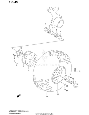Front Wheel Schematic
