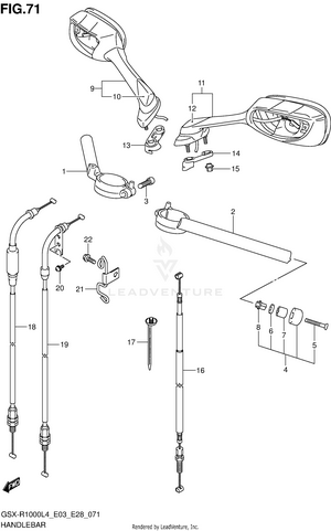 Handlebar Schematic