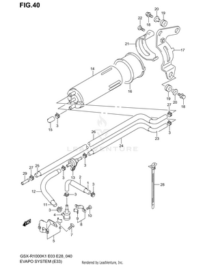 Evapo System (e33) Schematic