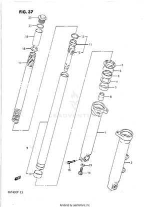 Front Damper Schematic