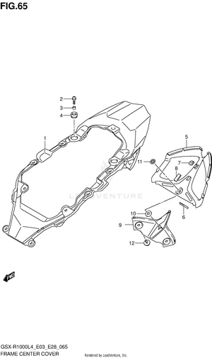Frame Center Cover Schematic