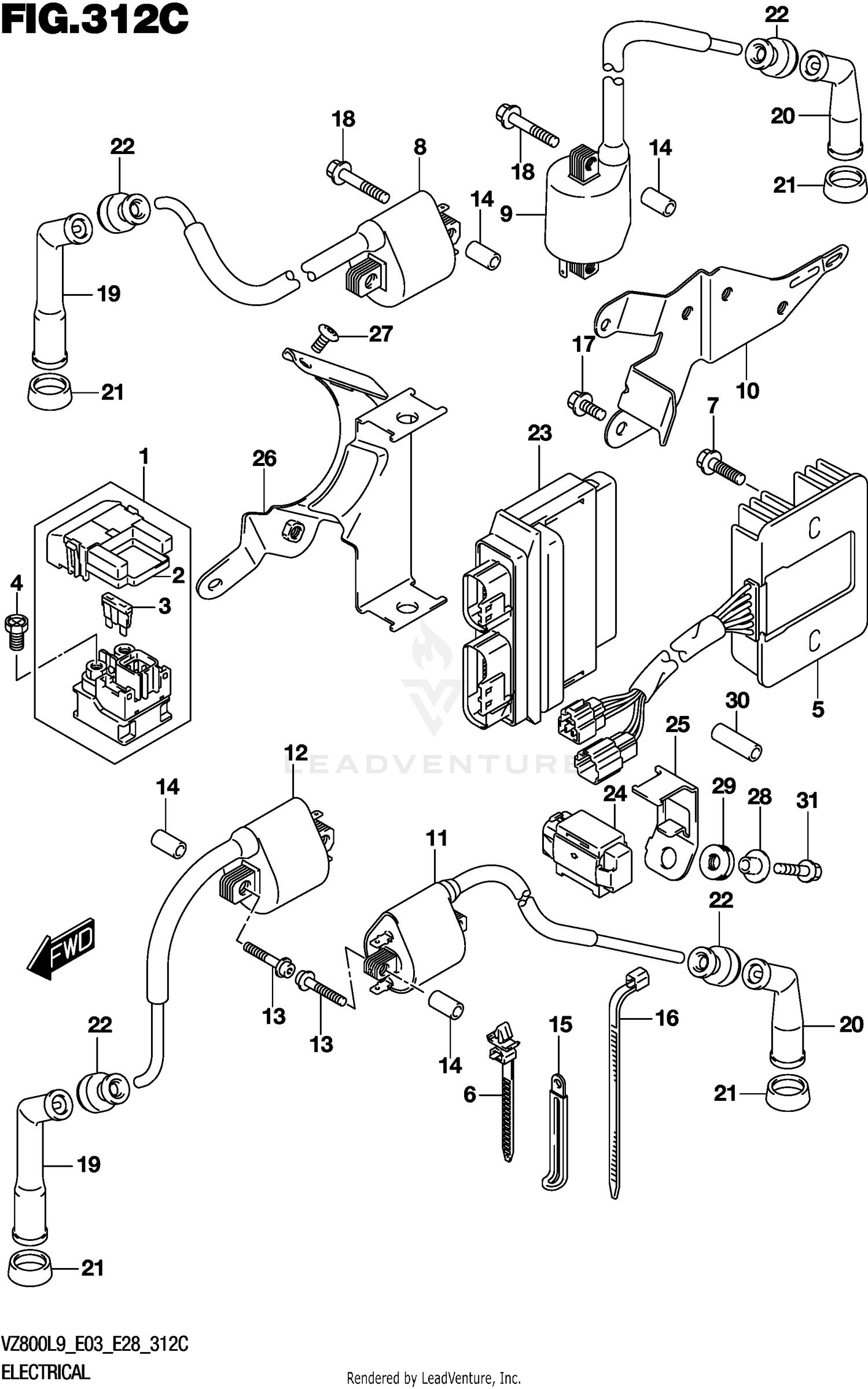ELECTRICAL (VZ800L9 E33)