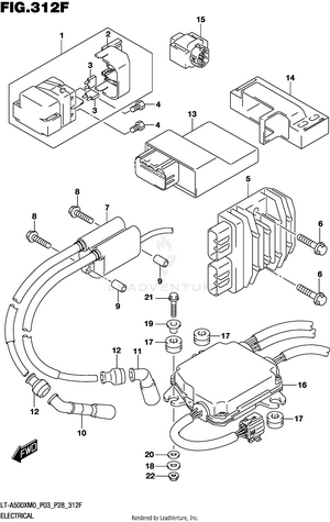 Electrical (lt-a500xpm0 P33) Schematic