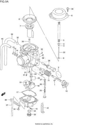 Carburetor (model N) Schematic