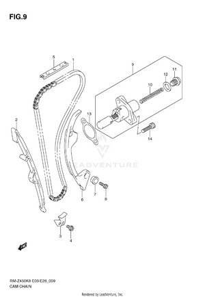Cam Chain Schematic
