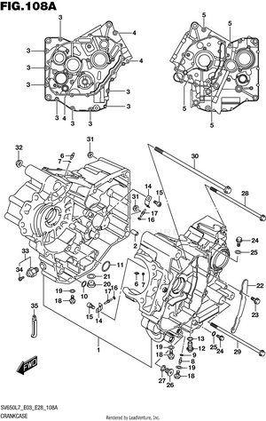 Crankcase Schematic