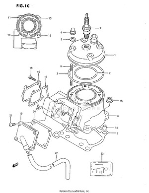 Cylinder (m/n/p/r) Schematic