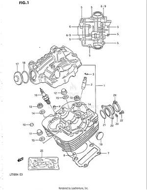 Cylinder Head Schematic