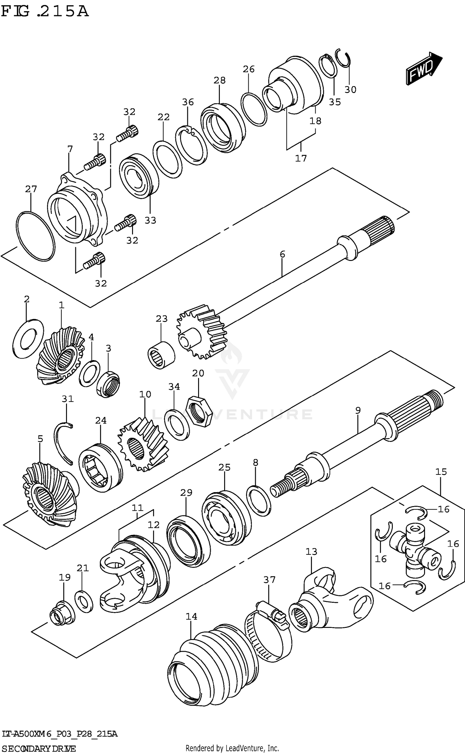 SECONDARY DRIVE