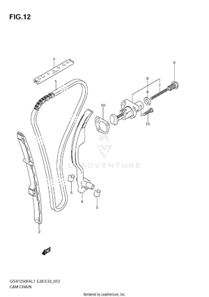 Cam Chain Schematic