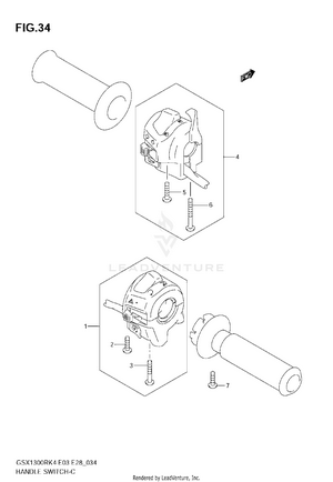 Handle Switch Schematic