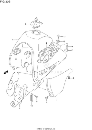 Fuel Tank (model S) Schematic