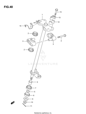 Steering Shaft Schematic