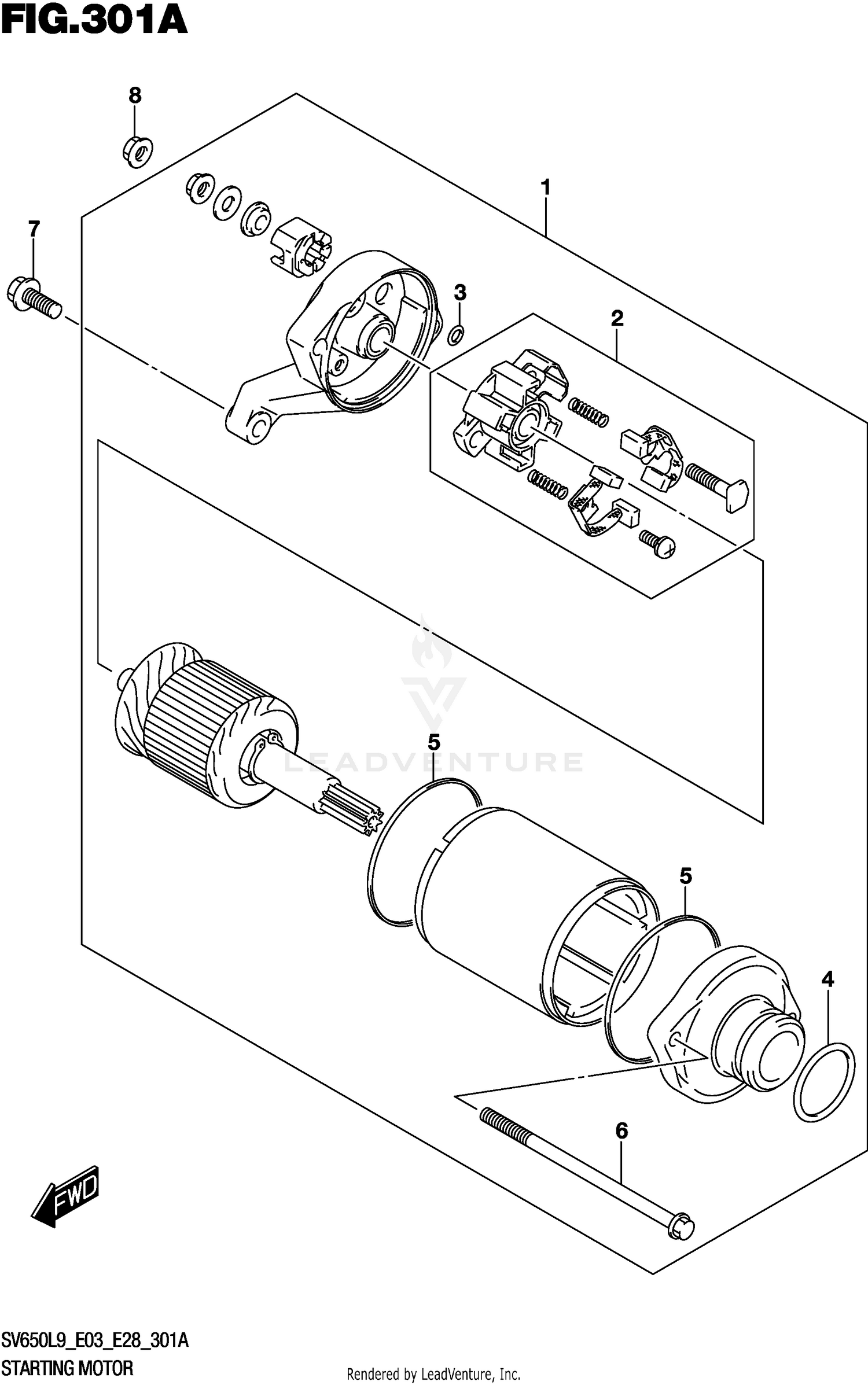 STARTING MOTOR