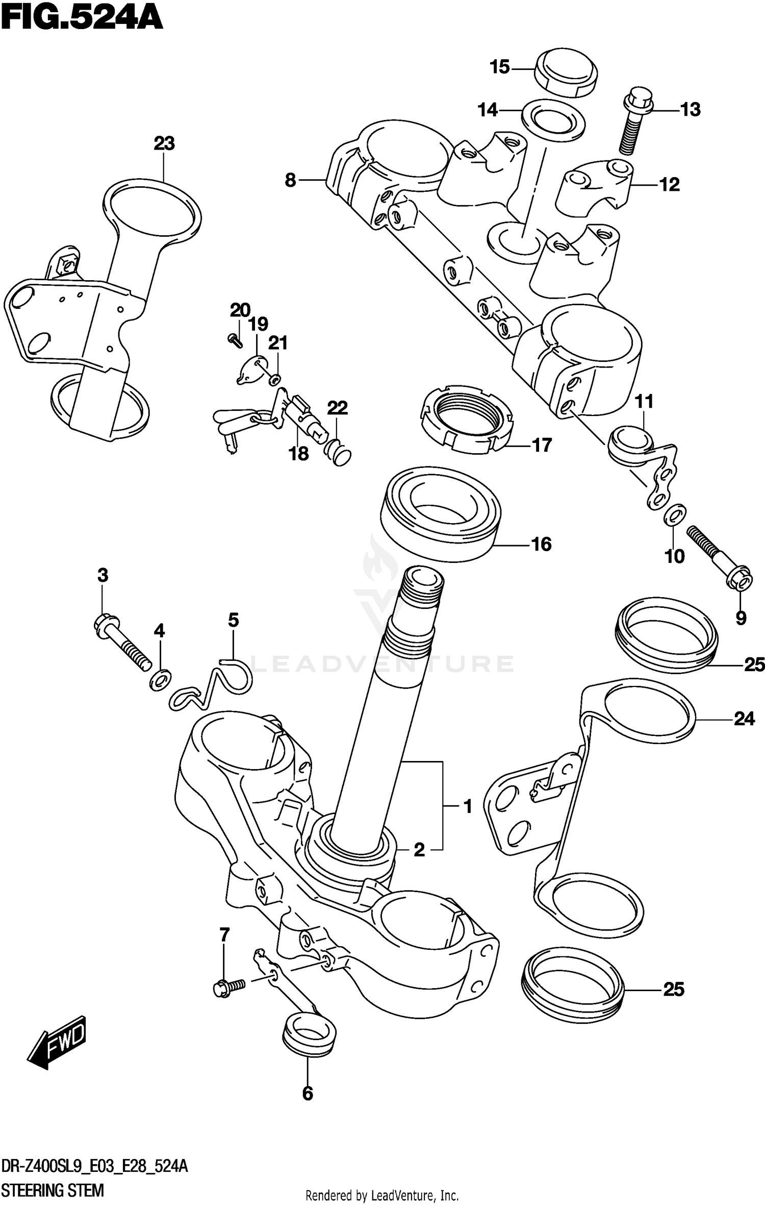 STEERING STEM