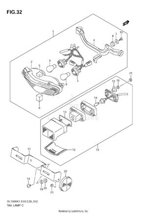 Tail Lamp Schematic