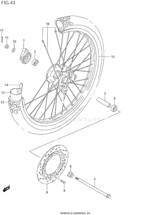 Front Wheel Schematic
