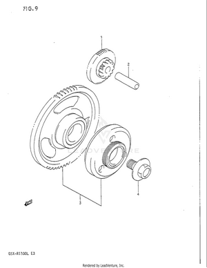 Starter Clutch Schematic