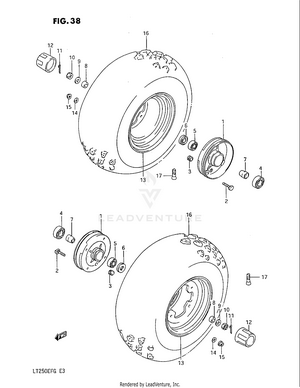 Front Wheel Schematic