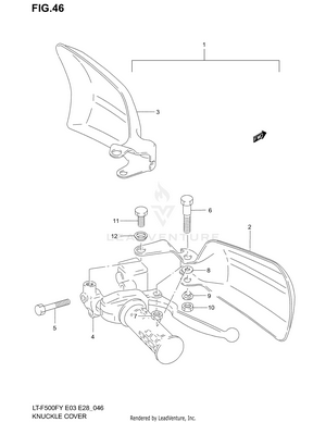 Knuckle Cover (optional) Schematic