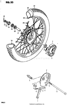 Front Wheel Schematic