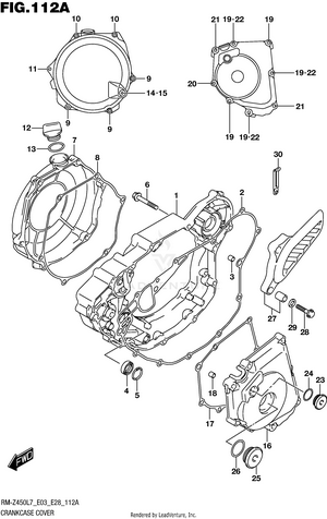 Crankcase Cover Schematic