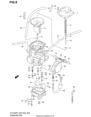 Carburetor (model X) Schematic