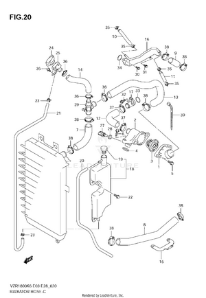 Radiator Hose Schematic