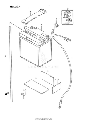 Battery (model K/l/m/n/p/r/s/t) Schematic