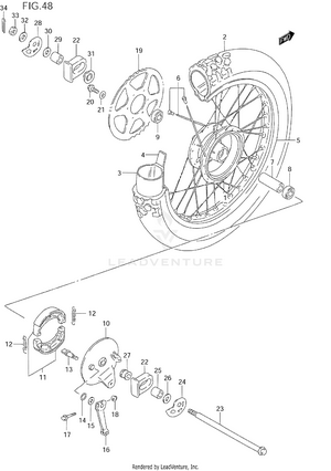 Rear Wheel Schematic