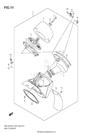 Air Cleaner Schematic