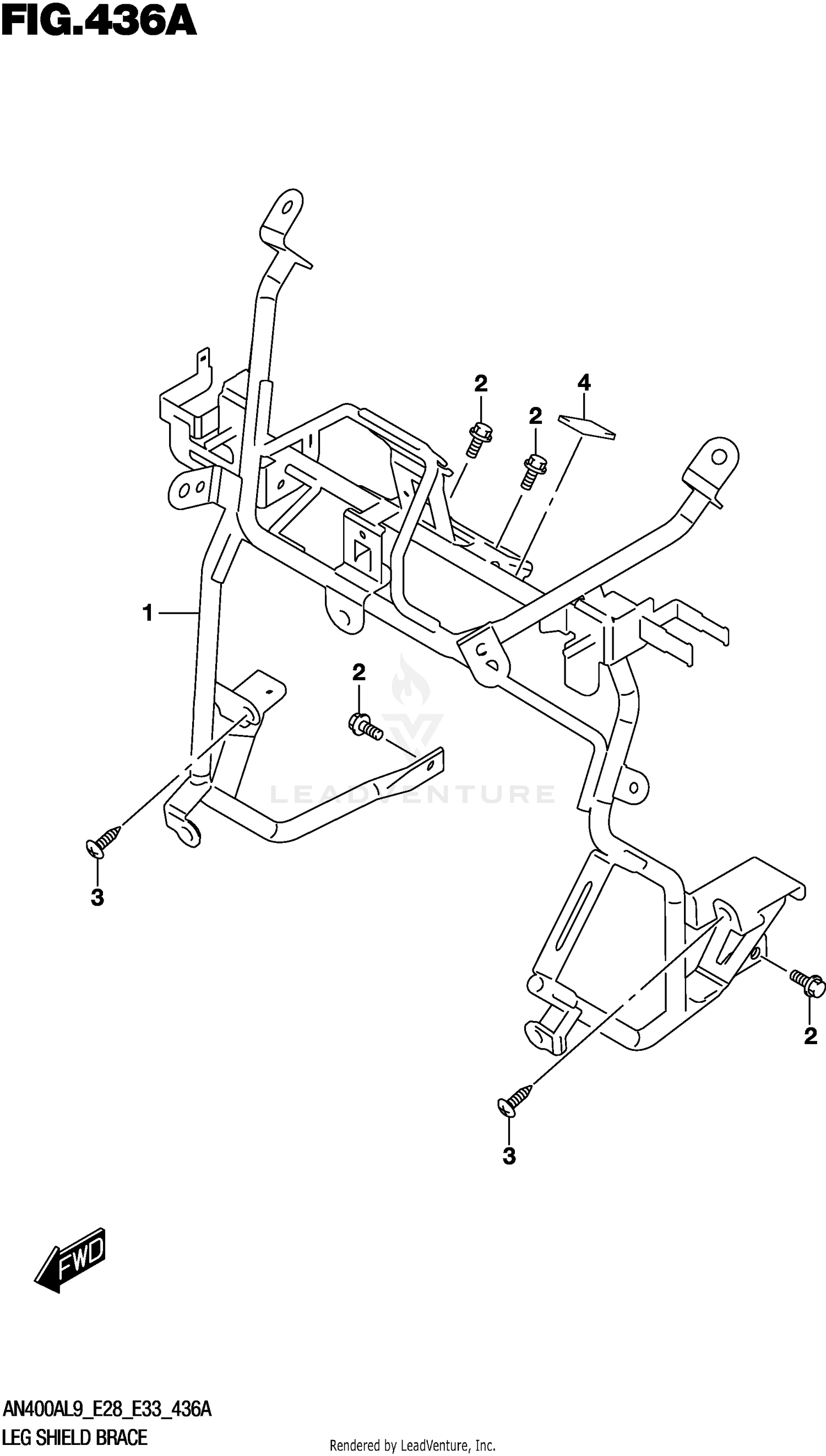 LEG SHIELD BRACE