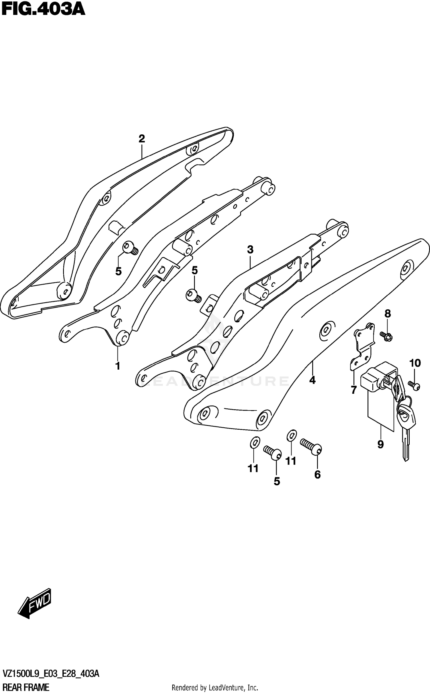 REAR FRAME