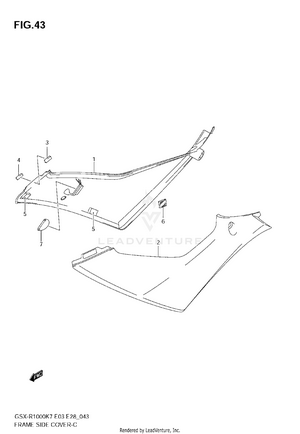 Frame Side Cover Schematic