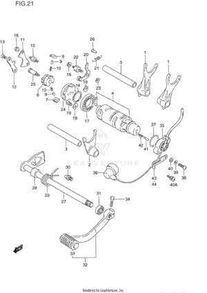 Gear Shifting Schematic