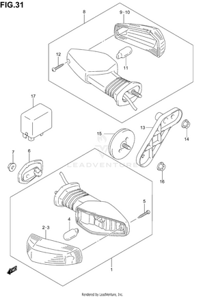 Turn Signal Lamp Schematic