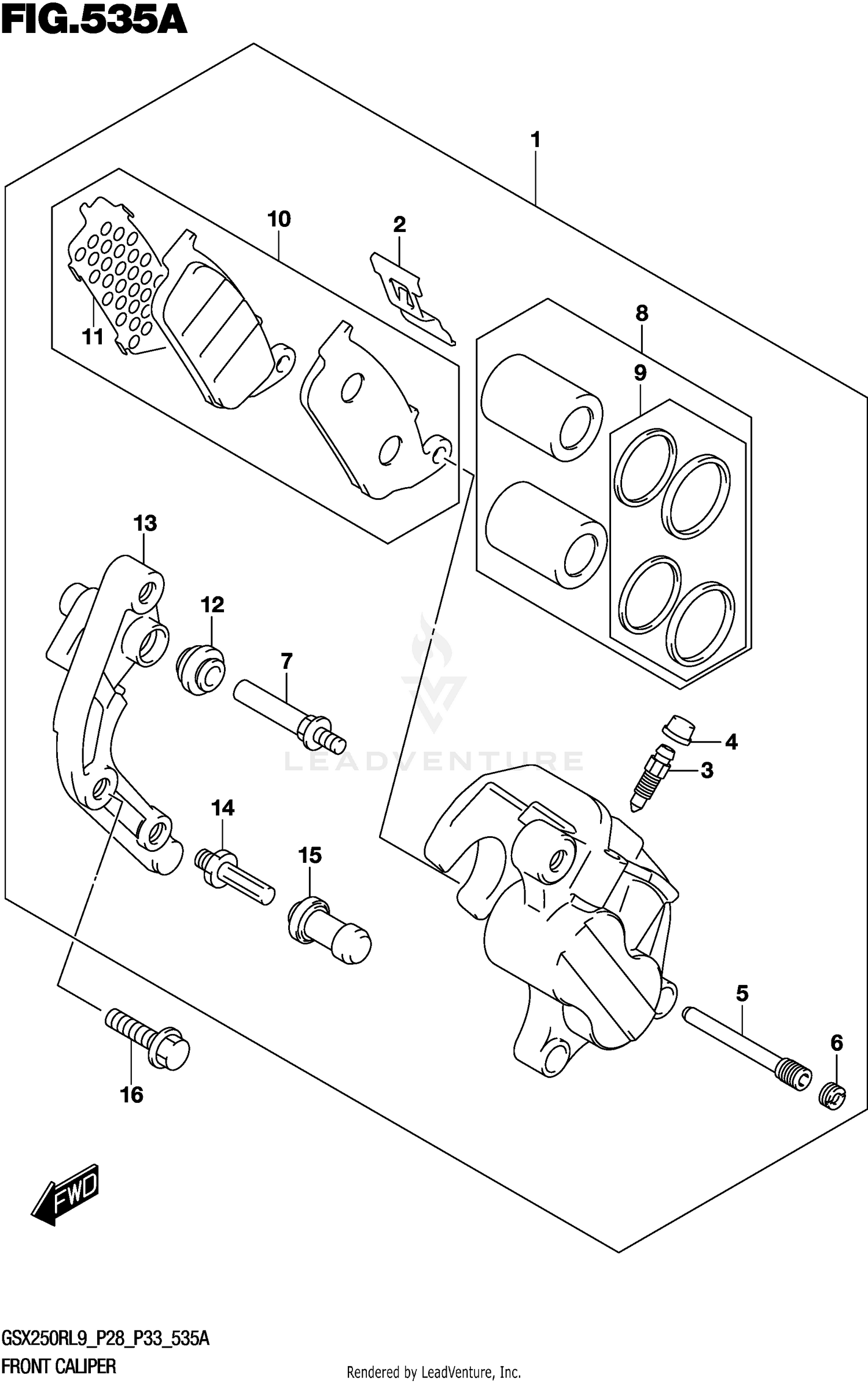 FRONT CALIPER