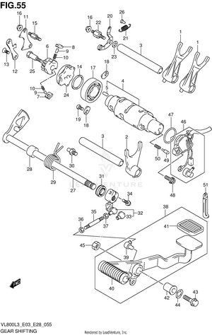 Gear Shifting Schematic