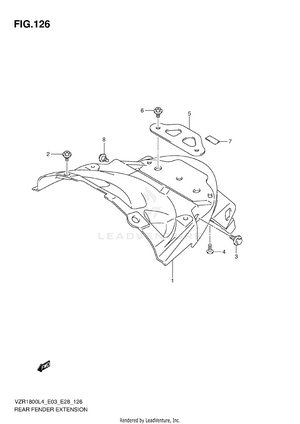 Rear Fender Extension Schematic