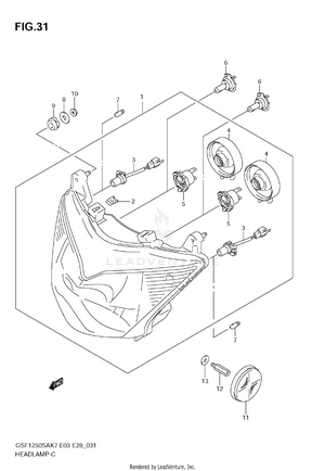 Headlamp Schematic