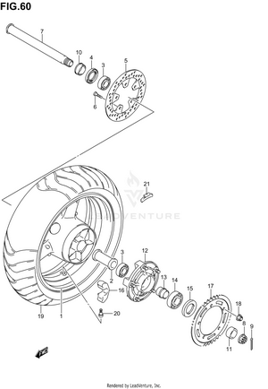 Rear Wheel Schematic
